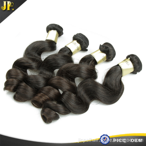 JP virgin Philippine remy hair 6a loose wave, loose wave human hair weaving